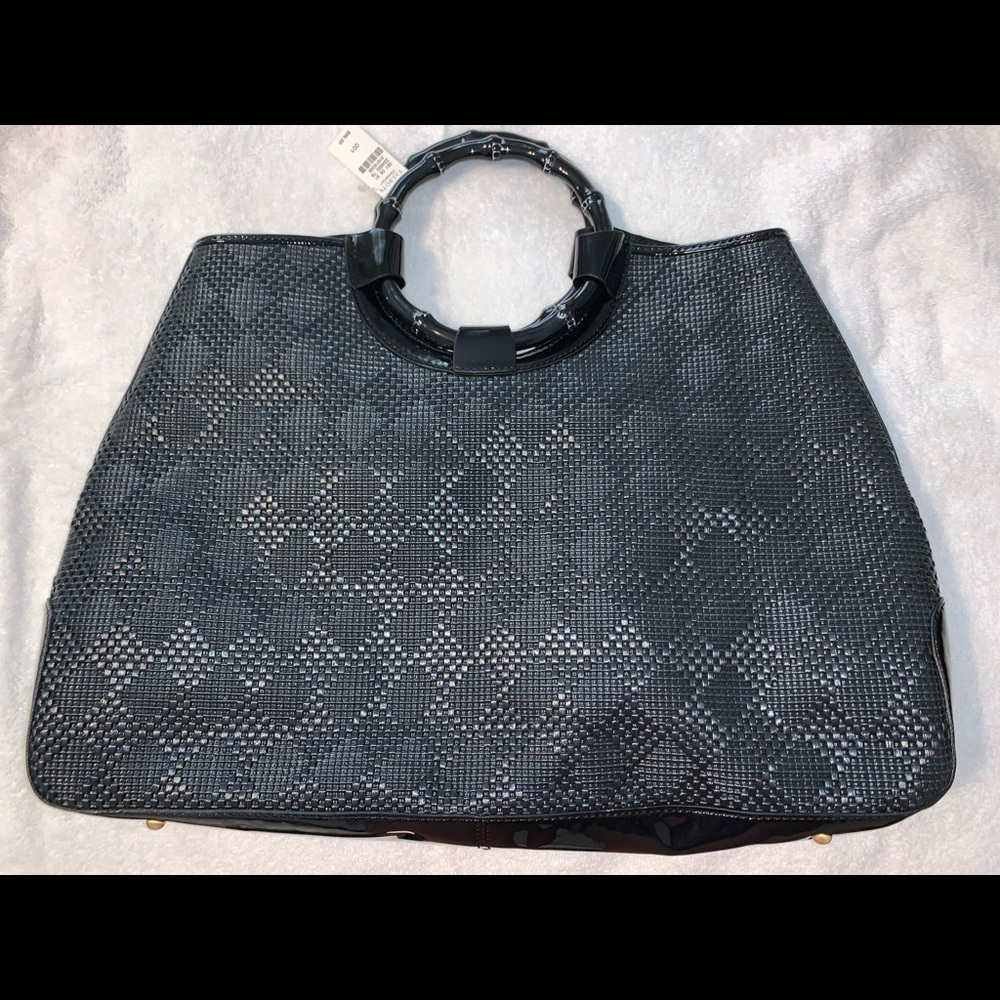 black talbots purse